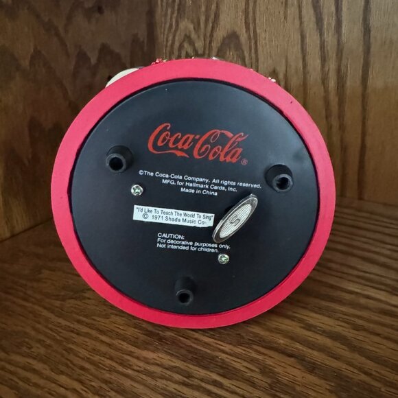 Coca-Cola Santa Musical Snow Globe by Hallmark - Picture 4 of 6